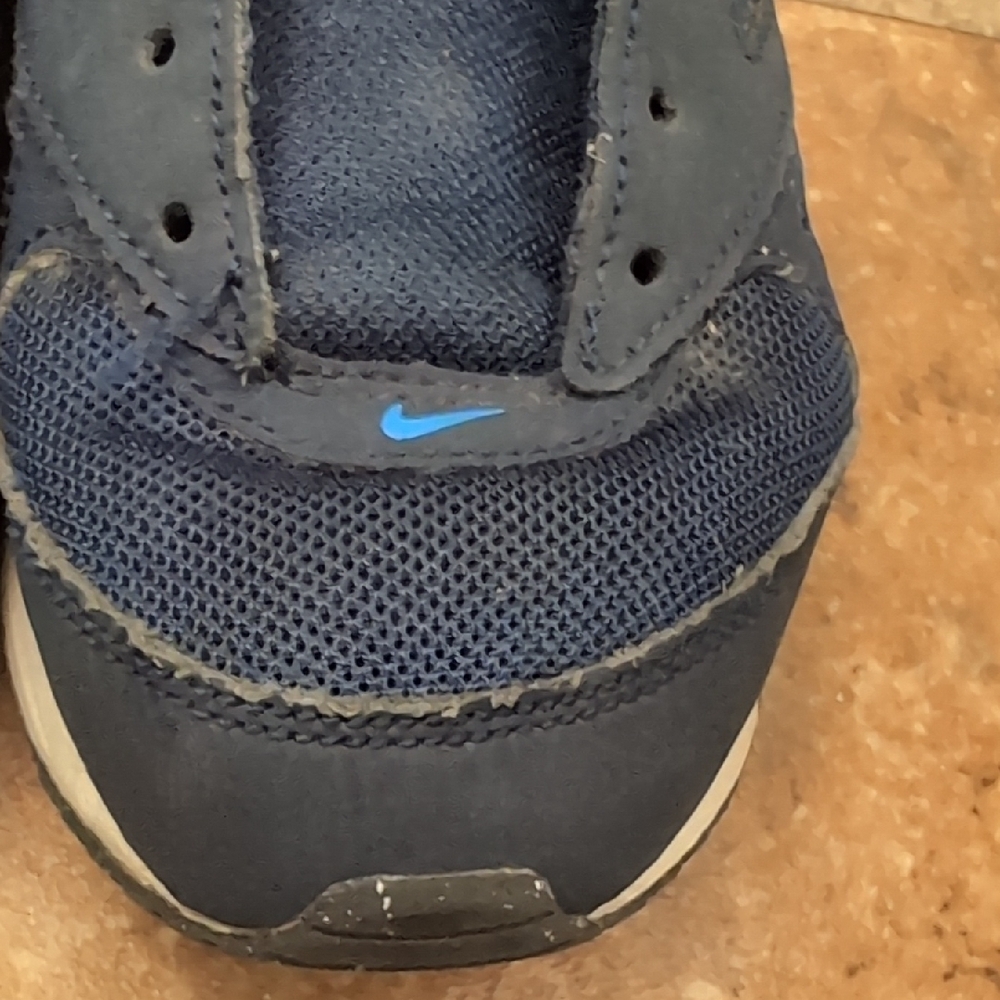 Nike Air Max Kids Sneakers - Navy and Pink - Picture 6 of 10